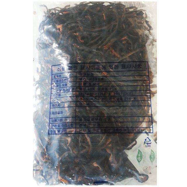 [디망슈]W40FDA1 건해삼 건해삼채 600g 마른 해삼 식당용 업소용 식당 상품설명 필수확인, 1개