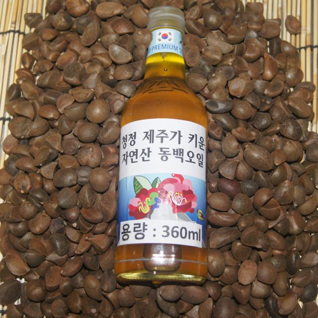 안녕제주 순수 동백오일 100%(생착유) 360ml 볶지않고 생으로 착유 평일오후 3시까지 주문 하시면 다음날 배송도착 합니다. (단 금요일16시~일요일14시 주문분 월요일 도착), 1병