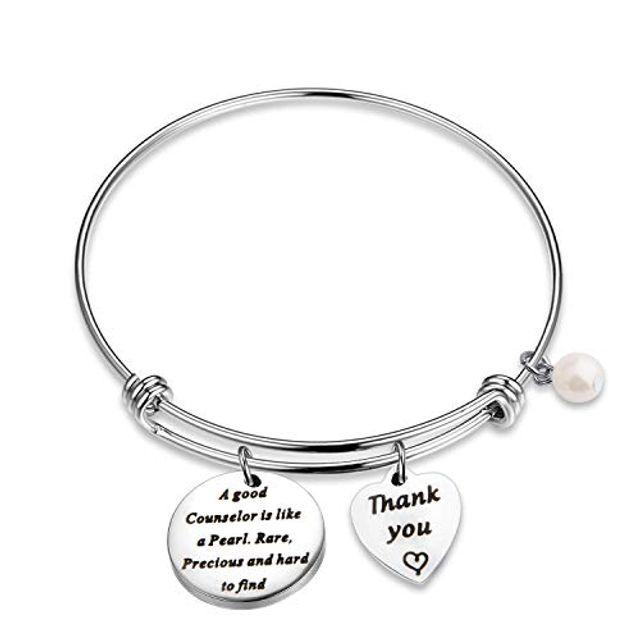 MAOFAED 카운슬러 선물 카운슬러 감사 선물 스쿨 카운슬러 선물 정신 건강 카운슬러 선물 가족 카운슬러 선물 진주처럼 좋은 카운셀러 희귀하고 찾기가 힘들다.