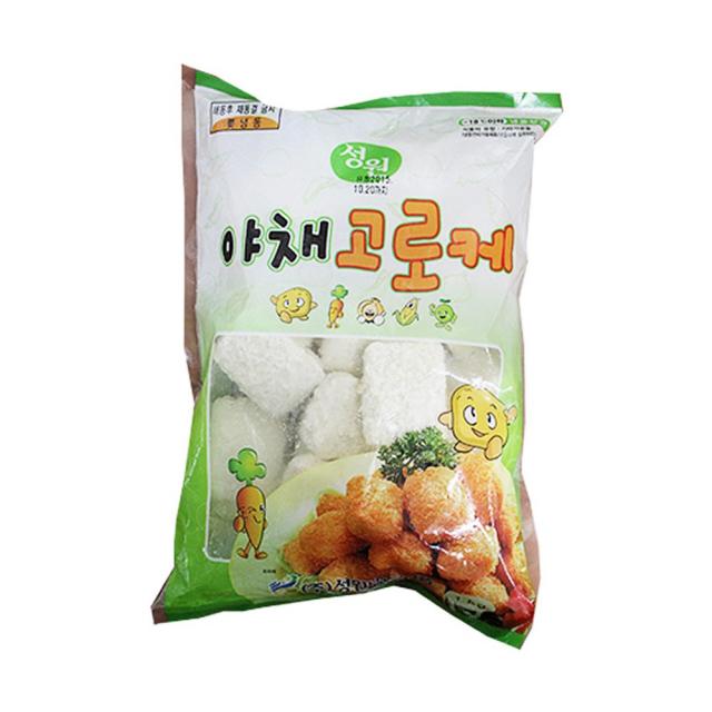 성원 야채 고로케 1kg 1개 대용량