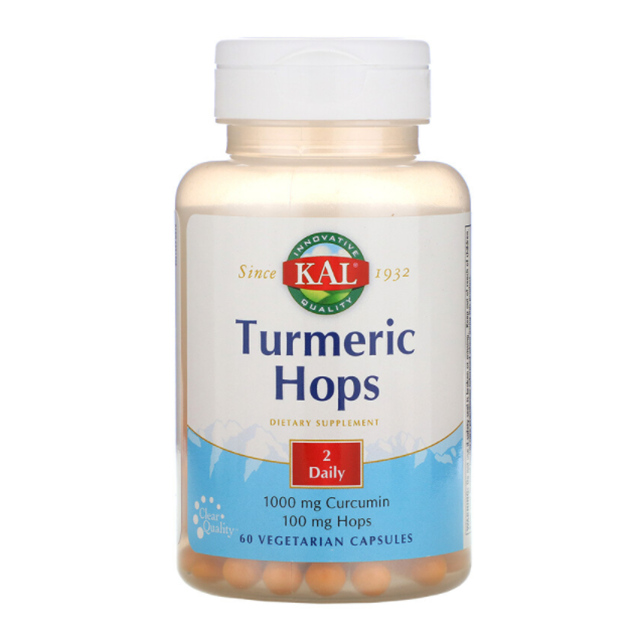 칼 터메릭 강황 울금&홉 60캡슐 KAL Turmeric Hops