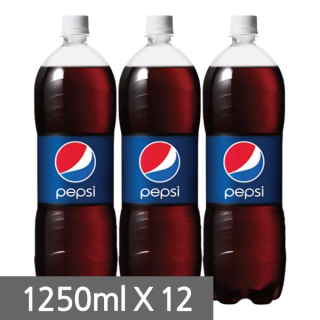 펩시콜라 1.25L 12페트 (업소용), 12펫