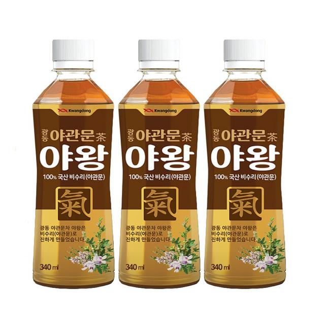 광동제약 GD00146)광동 야관문차 야왕 340mlx20pet, 20개, 340ml