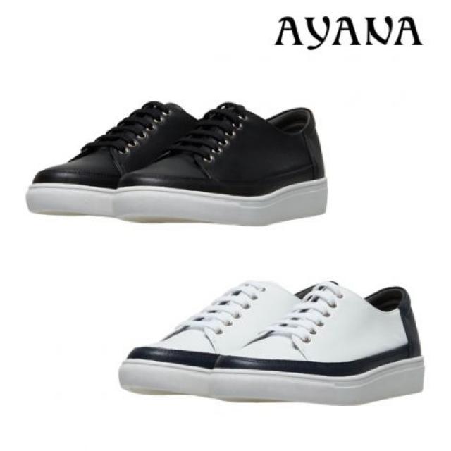 아야나 [아야나] 양가죽 남성 오버솔 스니커즈