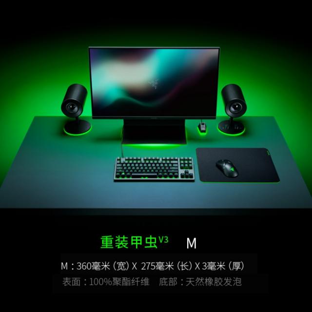 레이저 기간투스v2 게이밍 마우스 패드 Razer 장패드 XL 3XL, 재장전 딱정벌레 V3 M