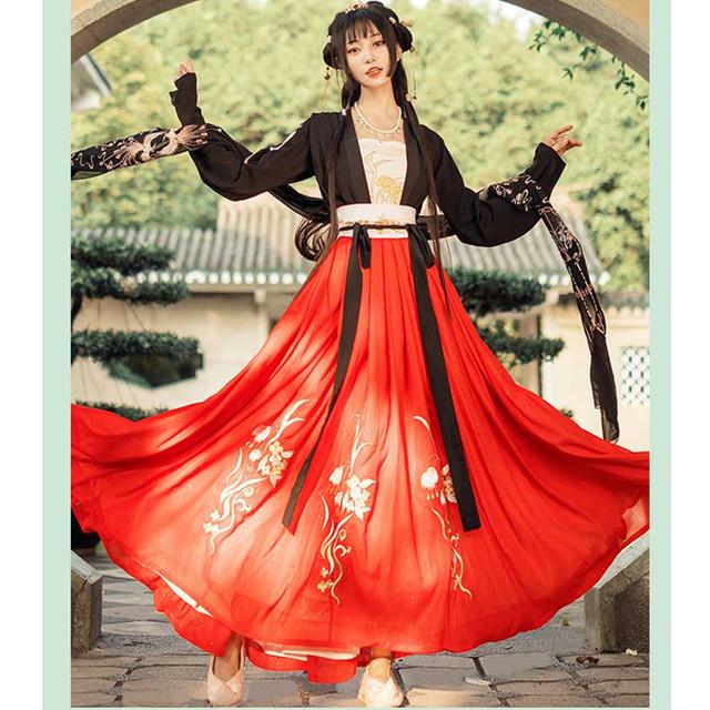 TaoBao 사극의상 (한푸) 6m 치마폭고전일상복코스프레