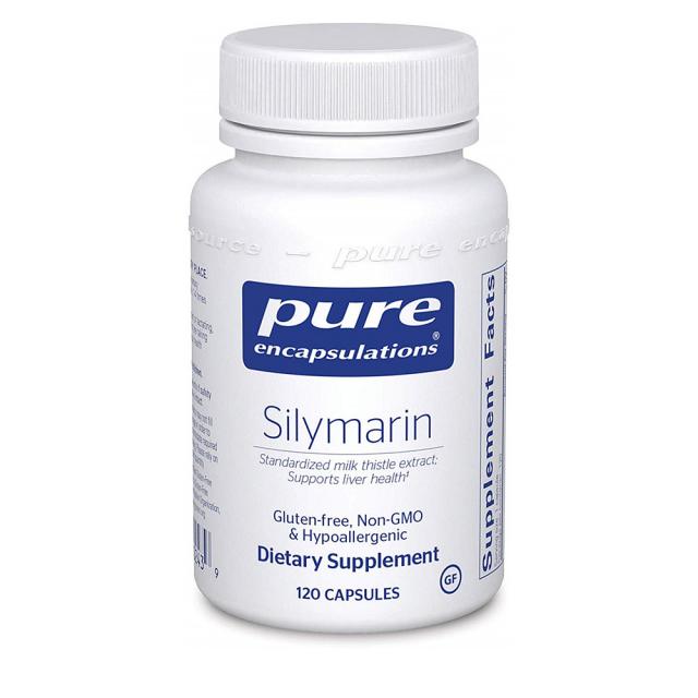 Pure Encapsulations 퓨어 엔캡슐레이션 밀크시슬 250mg 120정 피곤할때영양제 간보조제, 1mg, 1개