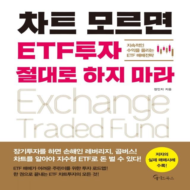 차트 모르면 ETF투자 절대로 하지 마라:지속적인 수익을 올리는 ETF 매매전략, 정인지, 메이트북스