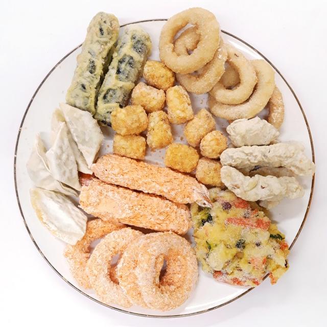 무료 모듬튀김(600g)X12 | 냉동식품 간편도시락, 1
