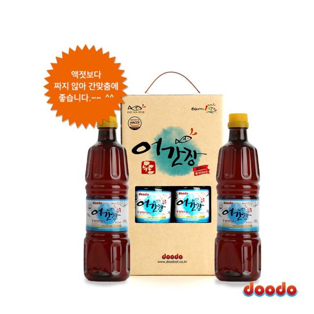 샵데이 두도 어간장 800ml 2개 천연조미료 간장 추천, 2개, 800ml