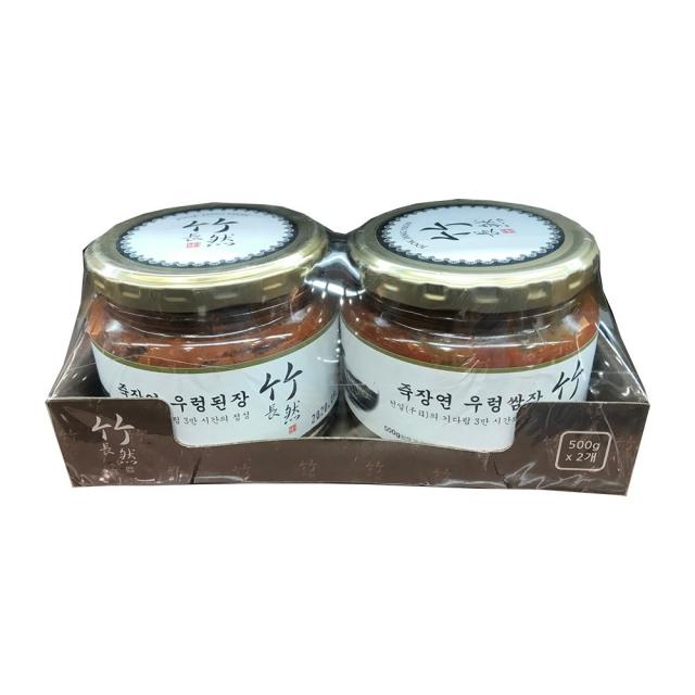 죽장연 우렁된장 쌈장 500g X 2 국내산, 2병