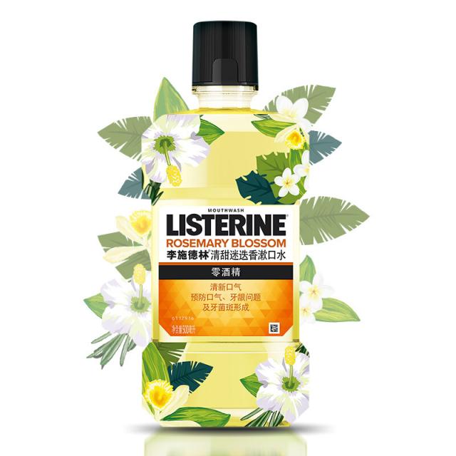 리슈테린 (Listerine) 청량제 단맛 매니아 500mL (신구 포장 무작위 발송)