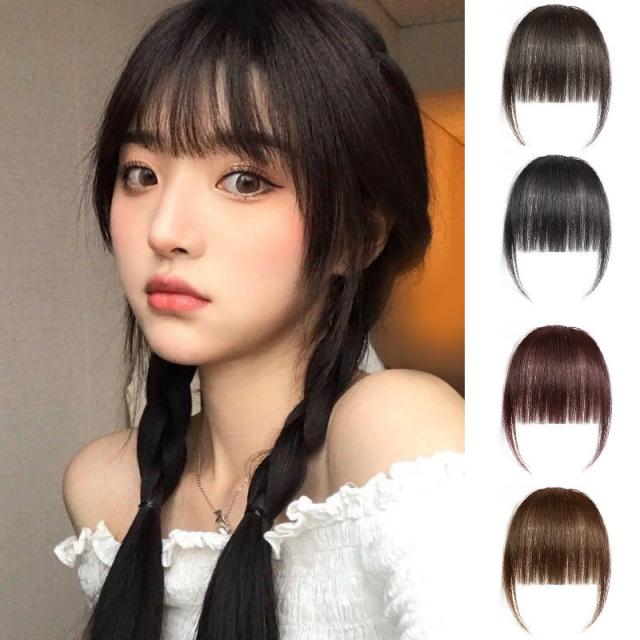 앞머리가발 1356# 가 완전하다 다소미얼 Z, [구레나룻 없음 - 전진 헤어] 내추럴 블랙.