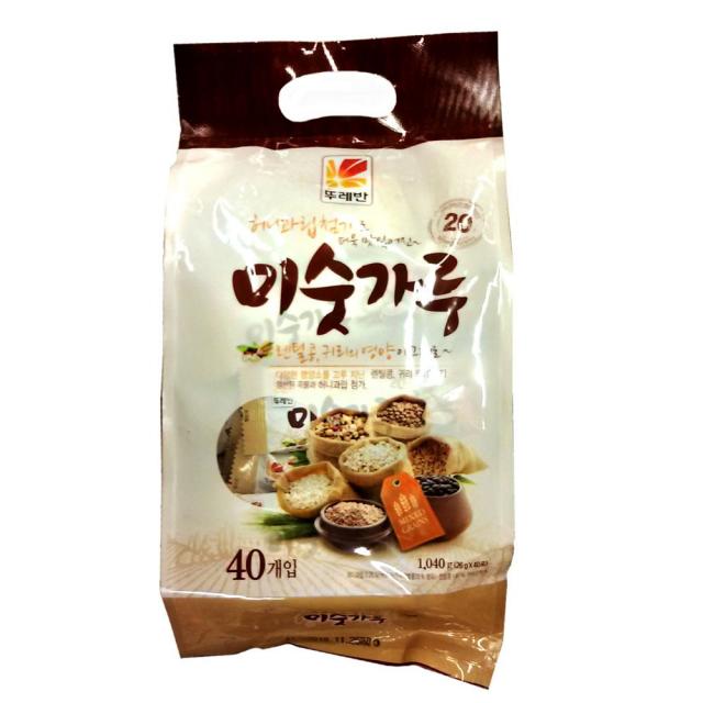 뚜레반 미숫가루 26g 40포 스틱 선식 간편한 아침대용 ;@RQ70n*Y17988+Gv 루건`장미 *UY18044#+ ;Good!!+Service, (;선!택+옵!션@;);_ 1_(!빠!른;배!송;)@