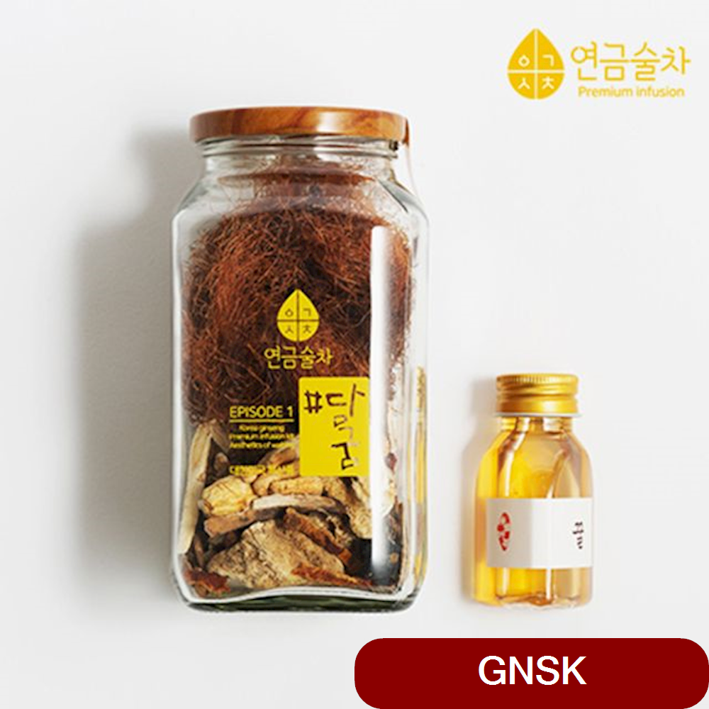 연금술차 주공문 담금주 키트 1000ml 과즙음료 묘약담금주 소녀제과담금주 인테리어소품 tyqt, 1개