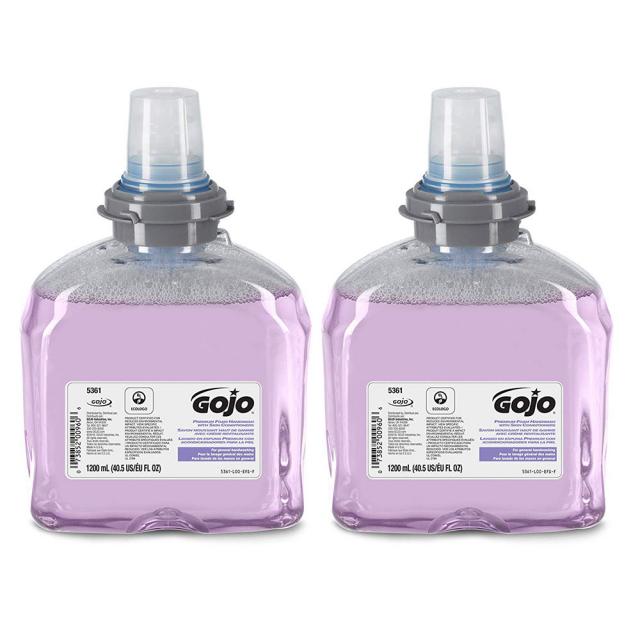 GOJO Premium Foam Handwash with Skin Conditioners 고조 핸드워시 손세정제 핸드솝 리필 1200mL 2팩