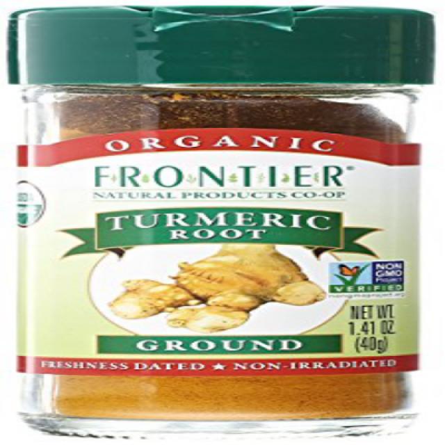 Frontier Herb Ground Turmeric Root 1.41 oz 프론티어 허브 그라운드 심황 루트 40g, 1