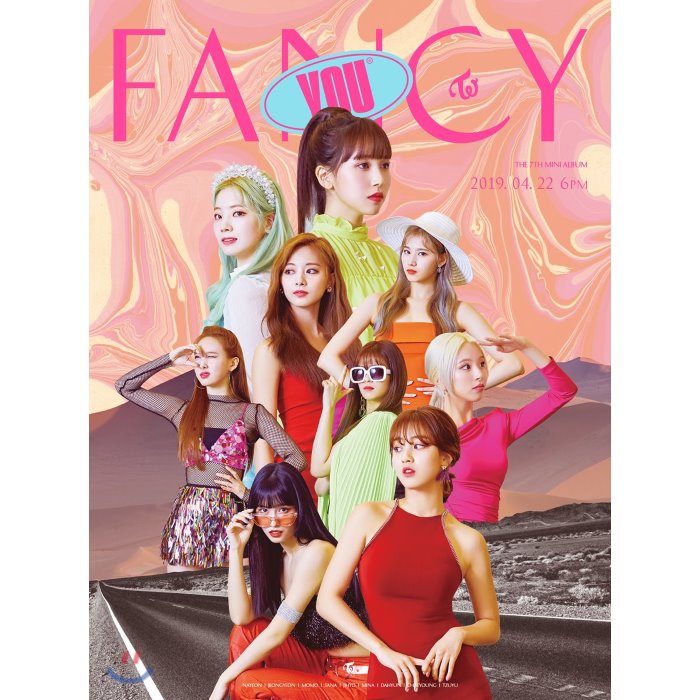 트와이스 (TWICE) - 미니앨범 7집 : Fancy You [A B C버전 중 1종 랜덤출고] : *포스터 및 특전 포토카드세트 증정 종료*