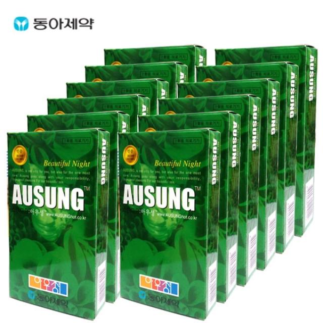 아우성 남성용 스탠다드10개입x 12개 일반형 콘돔 10개입