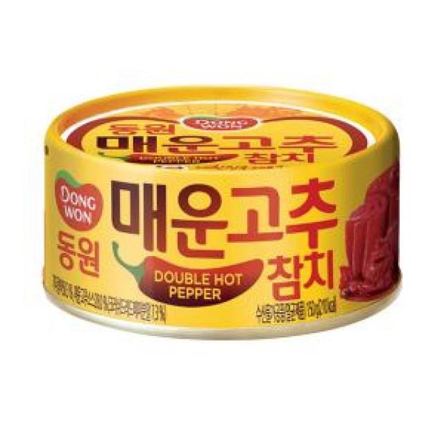 [동원] 동원참치 매운고추참치 100g, 단일상품