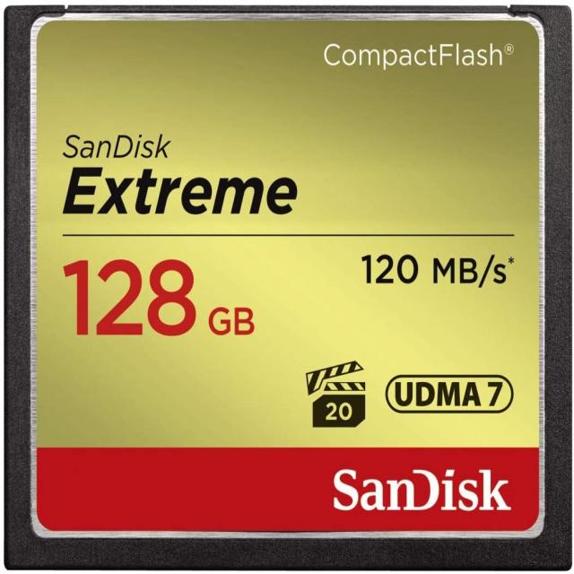 3.예상수령일 2-6일 이내 SanDisk (샌 디스크) 128GB Extreme 컴팩트 플래시 카드 SDCFXSB-128G-G46 [해외, 상세 설명 참조0