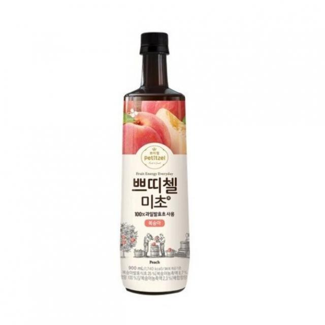 쁘띠첼 미초 복숭아, 900ml, 2개