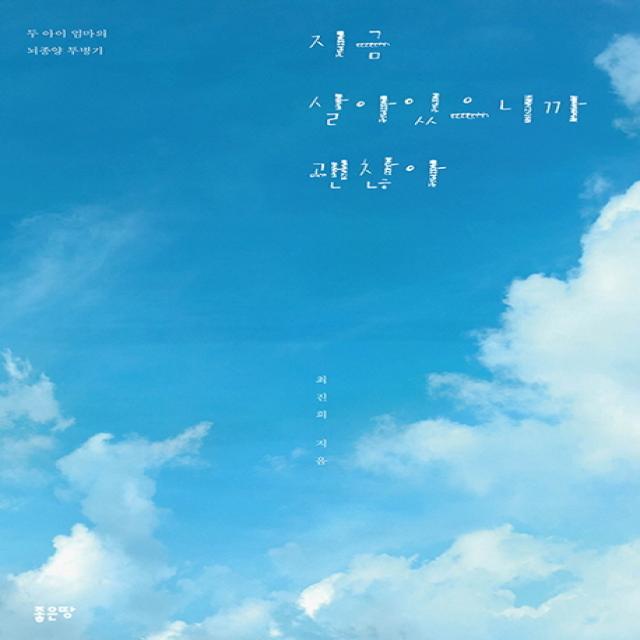 지금 살아 있으니까 괜찮아:두 아이 엄마의 뇌종양 투병기 좋은땅