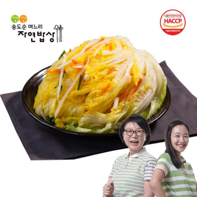 깐깐 송도순 며느리 자연밥상 백김치 5kg, 1개