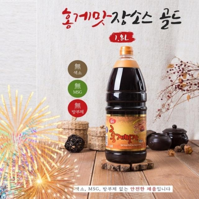 홍일점 홍게맛장소스골드, 1개, 1800ml