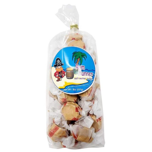 Huckleberry Haven 허클베리 헤이븐 럼 러너 소금물 태피 8온스 미국에서 제조 Rum Runner Salt Water Taffy 8 oz Made in USA