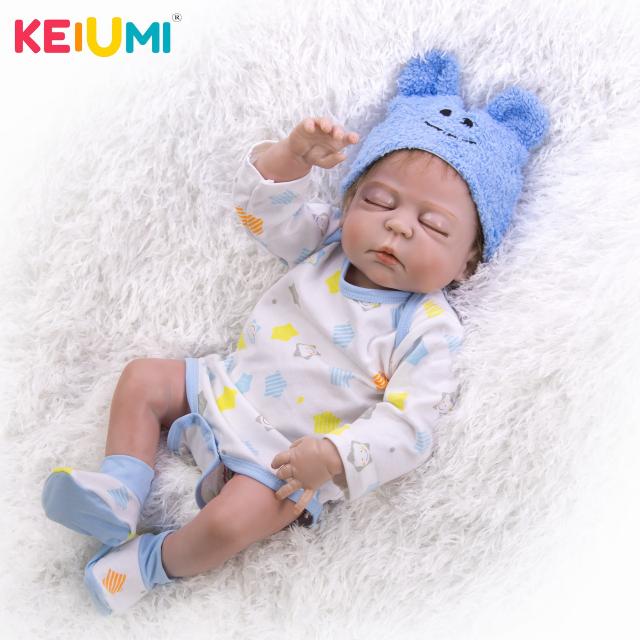 KEIUMI 23 -INCH Full -Glue Rebirth Doll Simulation Baby, 서두르다