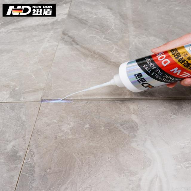 깨진 세면대 변기 타일 보수 접착제 뉴둔화강력타일고무타일공고벽 바닥벽돌 헐거움보정제 틈새주입 아교충전접착, 01 삼투형타일접착제