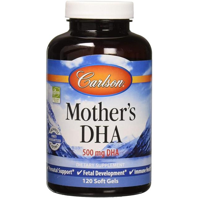 칼슨 마더스 DHA 500mg 120소프트젤, 1개, 상세내용 참조
