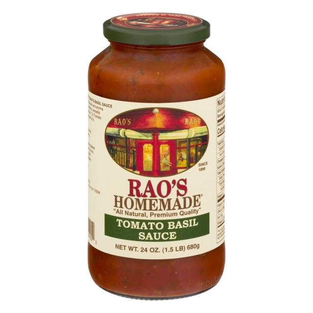 Rao's 라오 홈메이드 토마토 바질 소스 680g 2팩 Homemade Tomato Basil Sauce, 1개, 0ml