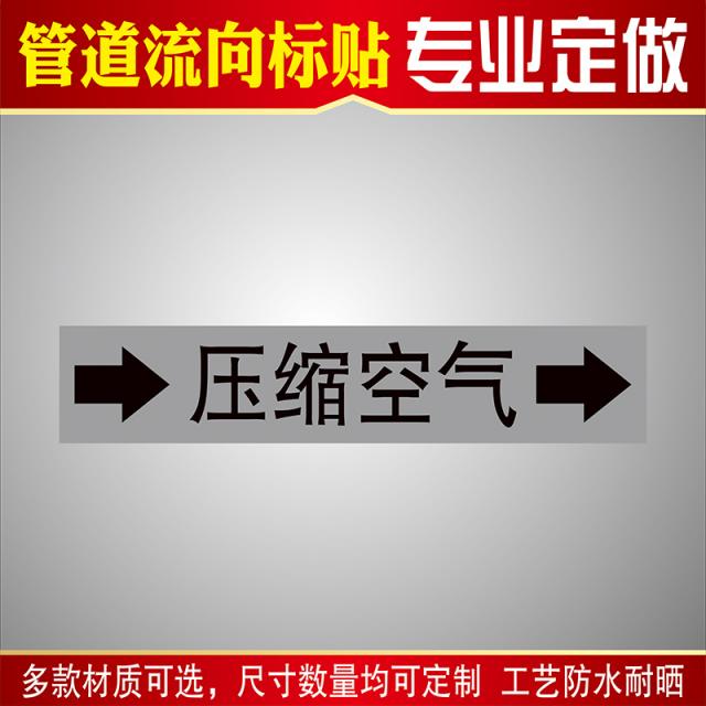 플라워리본 국표 반사막 소방 화학공업 방향 매개체 화살돌림판 압축 에어 수증기 자연히 물에 들어가다 물이 되돌아오다 천연, 6x30cm