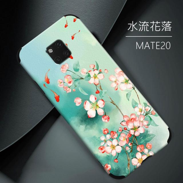 쉬즈천사 핸드폰케이스 화웨이 MATE20 MATE20PROMATE20X 보호케이스 명주실 소프트쉘 실리콘 여성 드랜드