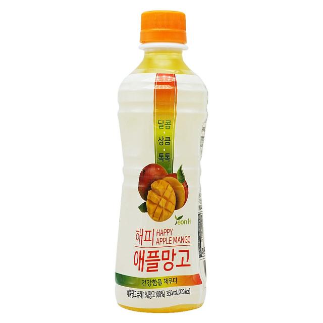 연호음료 해피 애플망고 350ml PET 20개입, 20개