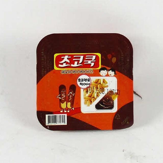 다다숲 초코쿡 25g X 24개 스틱 빼빼로 막대과자, 1