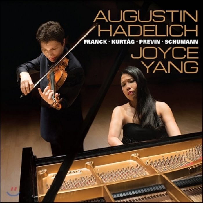 [CD] Augustin Hadelich / Joyce Yang(양희원) 프레빈: 탱고 노래와 춤 / 프랑크 / 쿠르탁 / 슈만: 바이올린 소나타 외 (Fr...