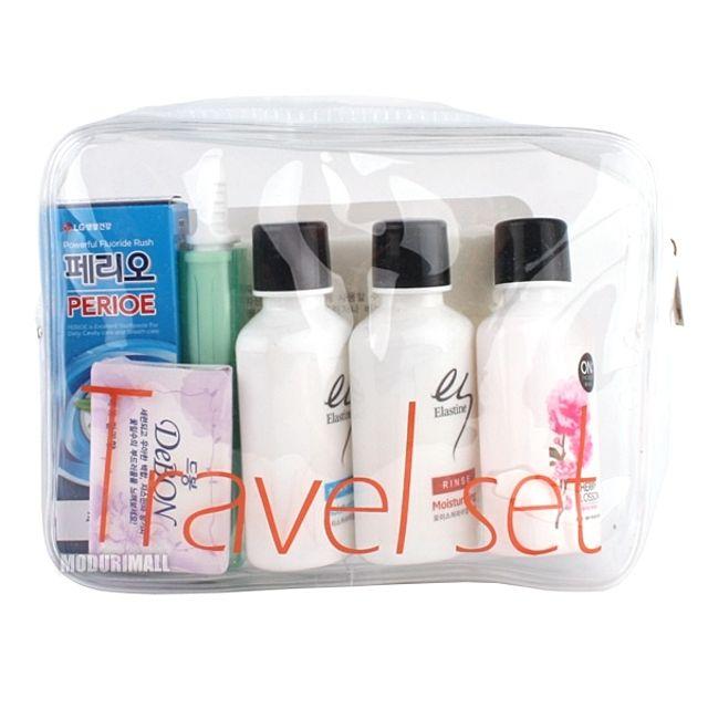 유비오션 LG프리미엄 여행용세면도구 세트(7종구성) 여행세면도-669374+S/N:1109-2020+P/N:0730, 1