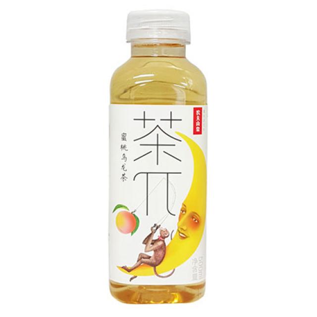 중국음료 농부산천 차파이 미도우롱차 홍차 녹차 복숭아 500ml, 1개