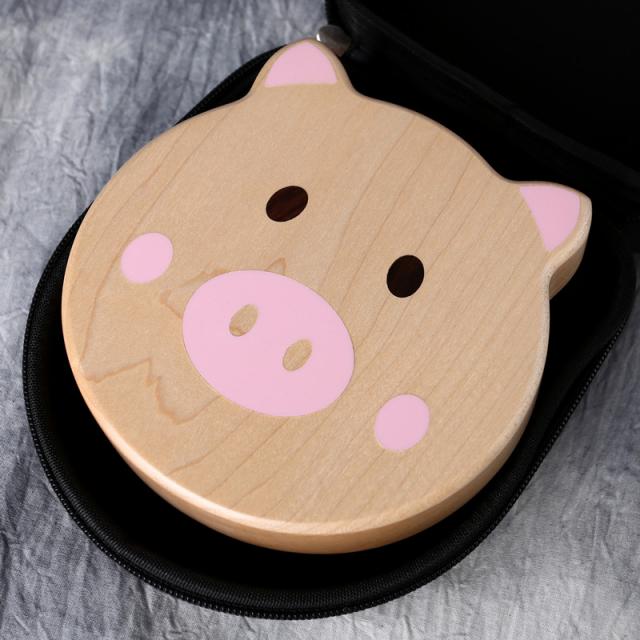 칼림바 KIMI17음 전단 Kalimba손가락 피아노 원목 리틀베어/스몰핑크 돼지