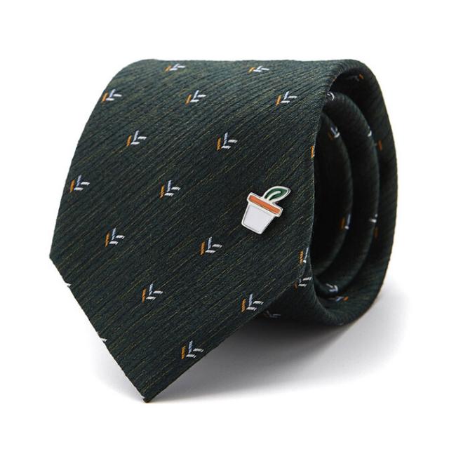 코디갤러리 by STCO 그린 지퍼 올오버 넥타이