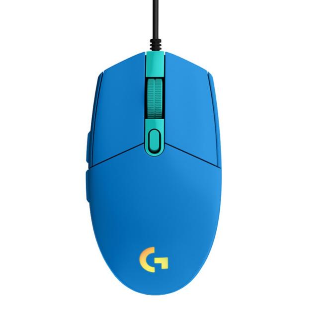 로지텍G G102 2세대 LIGHTSYNC 라일락 블루 블랙 화이트 미개퐁 박스 새상품 정품, G102 블루, 공식 규격.