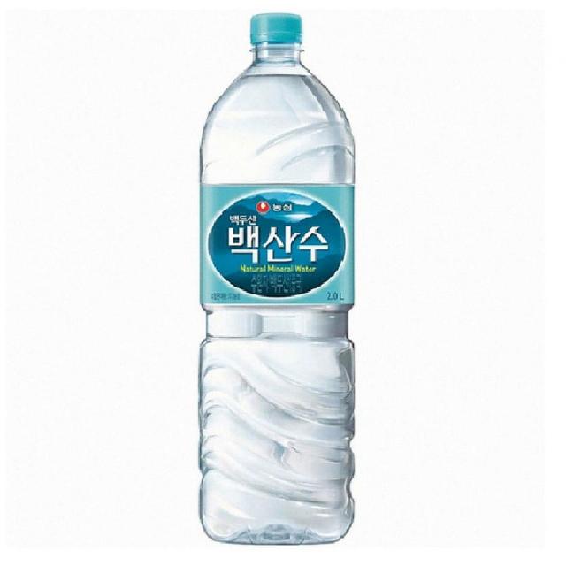 천리마마트 백산수 생수 2리터 백두산 물 미네랄 실리카 water 국산생수, 1