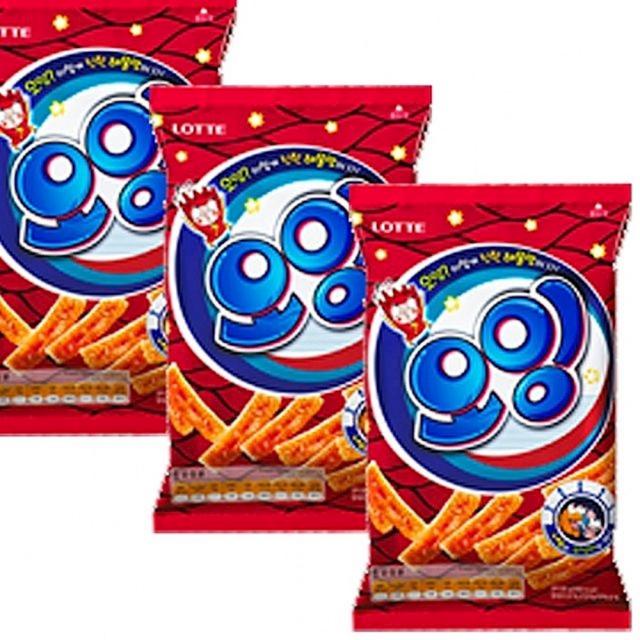 롯데 오잉 75g x 10개 짭잘한 오징어와 고소한 새우 과자 짭잘 비스킷 쿠키 간식류 hcrl, 1개