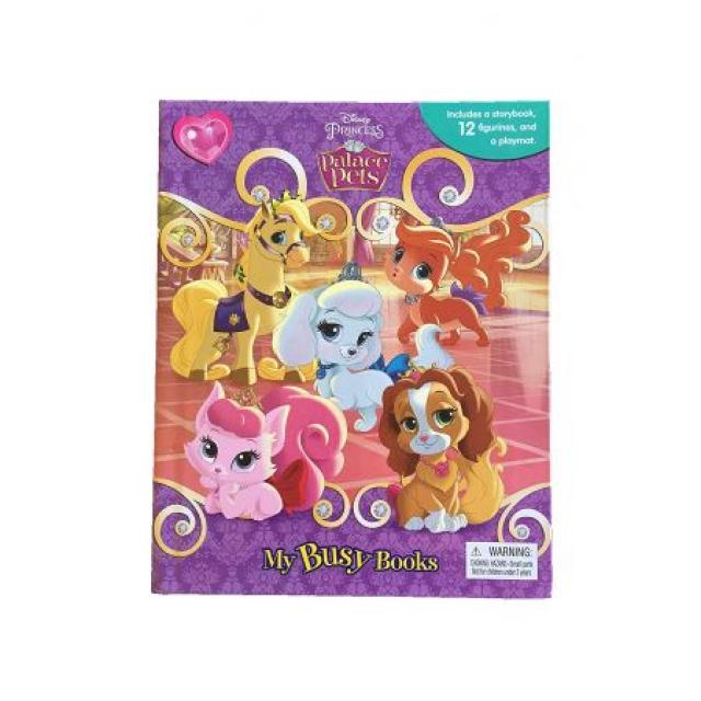 Disney Enterprises Disney Princess Palace Pets My Busy Book With Figurines and Playmat PROD190743434, 상세 설명 참조0, 상세 설명 참조0