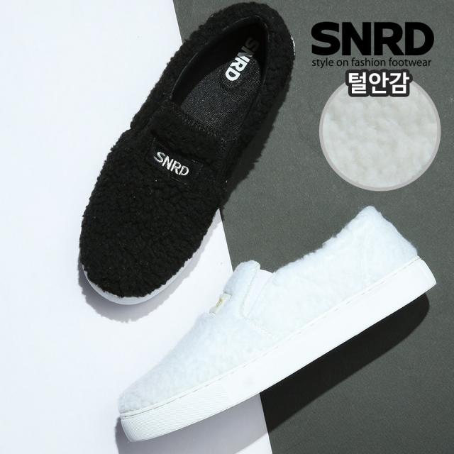 SNRD 양털슬립온 털운동화 양털운동화 겨울운동화 따뜻한신발 SN580