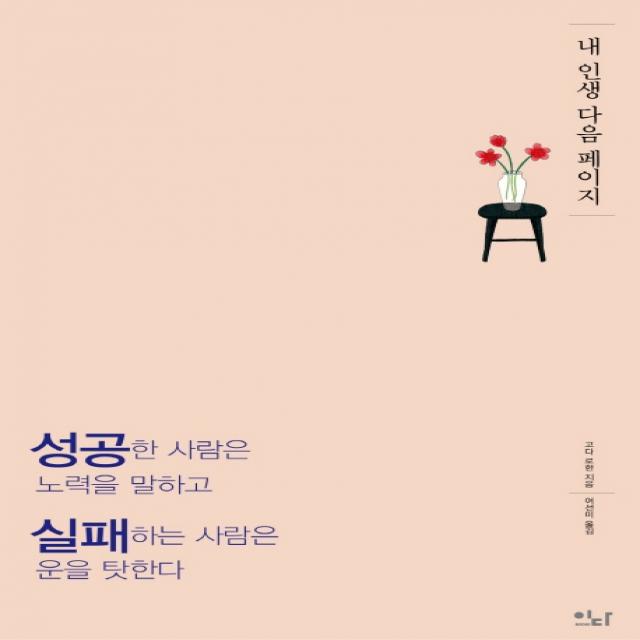 내 인생 다음 페이지:성공한 사람은 노력을 말하고 실패하는 사람은 운을 탓한다, 이다북스