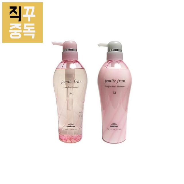 밀본 제밀 프란 하트 그로쓰 M 샴푸 트리트먼트 500ml, 단품